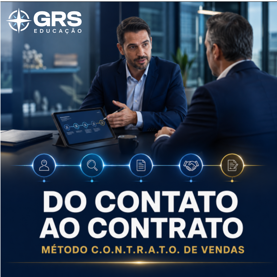 Capa do curso Do Contato ao Contrato - Método C.O.N.T.R.A.T.O de Vendas