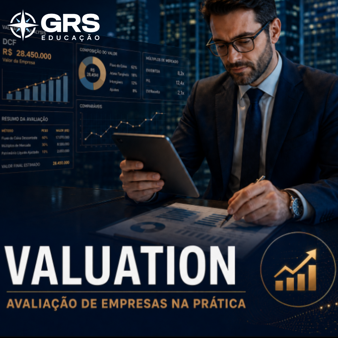 Capa do curso Valuation: Avaliação de Empresas na Prática