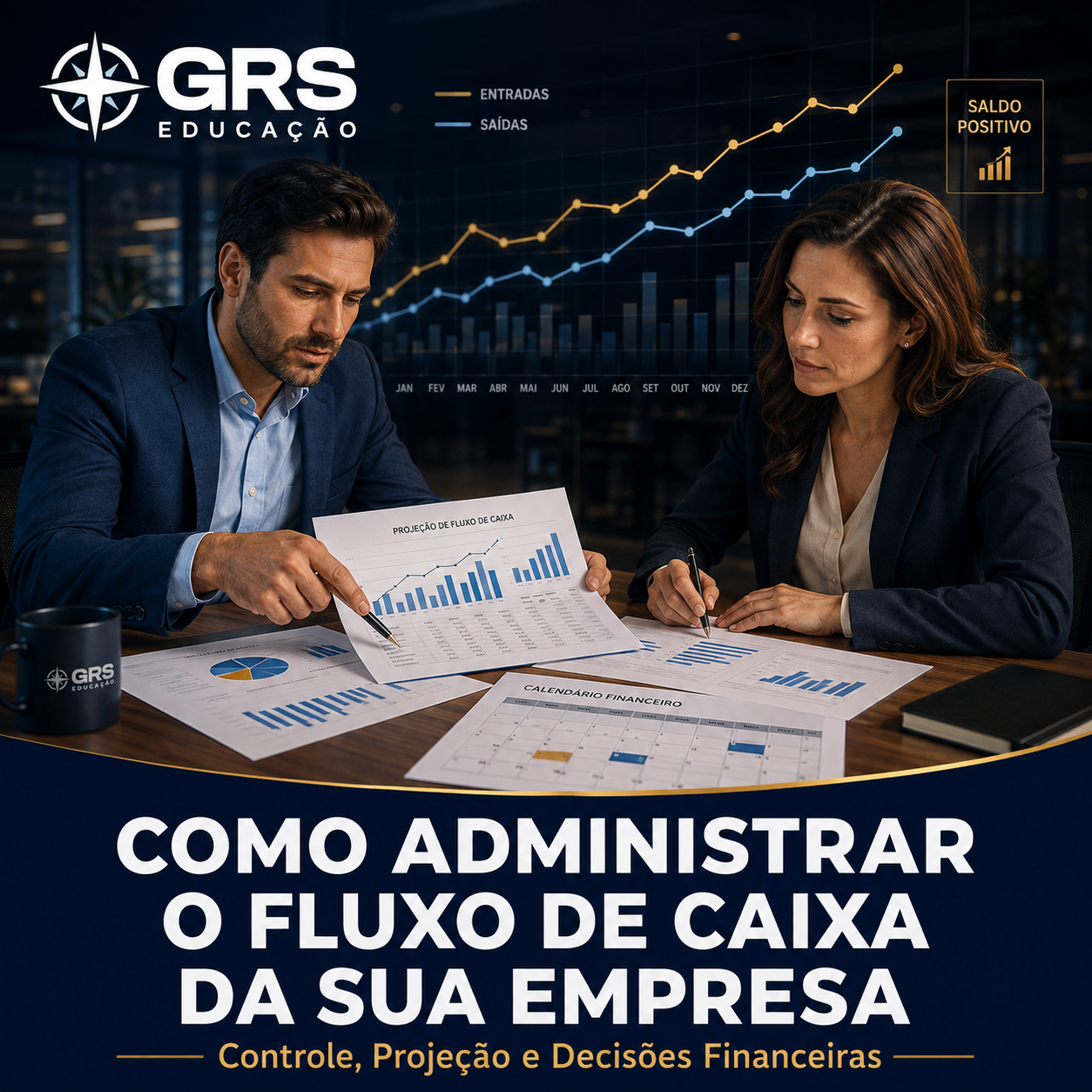 Capa do curso Como Administrar o Fluxo de Caixa da Sua Empresa