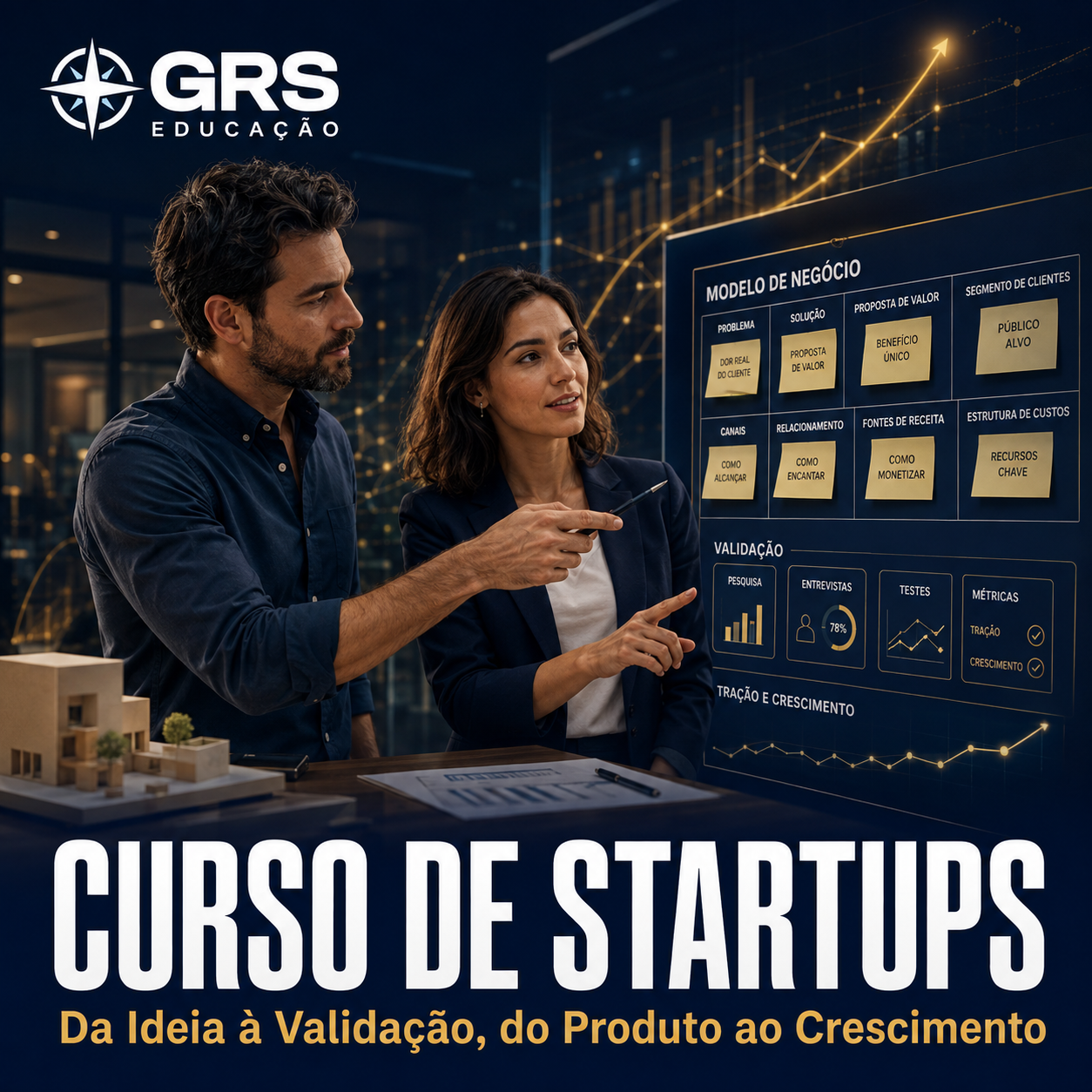Capa do curso Curso de Startups